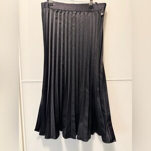 Mexx Black A-Line Pleated Skirt